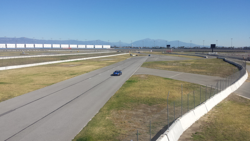 Illustration for article titled Grip Engaged: Smashing Lap Times at Auto Club Speedway